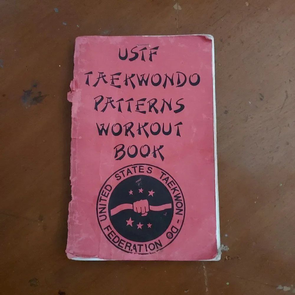 Vintage Taekwondo Patterns Workout Book USTF
